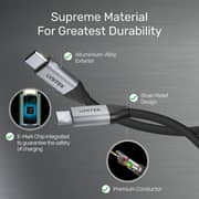 Unitek Fast Charging Cable 1m Space Grey/Black - C14082ABK