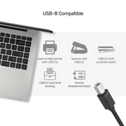 Unitek USB 2.0 To USB-B Cable 1m Black - Y-C430GBK