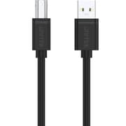 Unitek USB 2.0 To USB-B Cable Black - Y-C421GBK
