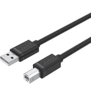 Unitek USB 2.0 To USB-B Cable Black - Y-C421GBK