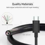 Unitek Charging Cable 2m Black - C14103BK-2M