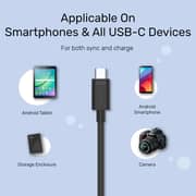 Unitek Charging Cable 2m Black - C14103BK-2M