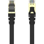 Unitek Cat 7 Flat Cable 1m Black - C1897BK-1M