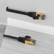 Unitek Cat 7 Flat Cable 1m Black - C1897BK-1M