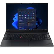 Lenovo ThinkPad E16 Gen 3 (2025) Laptop - 2nd Series / Intel Core Ultra 7-255H / 16inch WUXGA / 1TB SSD / 32GB RAM / Shared Intel Arc 140T GPU Graphics / Windows 11 Pro / English Keyboard / Black / International Version - [21SR006GZA]