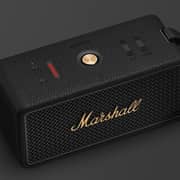 Marshall Bluetooth Speaker Black/Brass - Middleton II