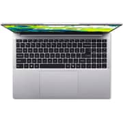 Acer Aspire Lite 16 (2025) Laptop - 13th Gen / Intel Core i5-1334U / 16inch WUXGA / 512GB SSD / 8GB RAM / Windows 11 Home / English & Arabic Keyboard / Silver / Middle East Version - [NX.D72EM.001]