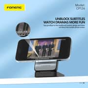 Foneng Wireless Charging Stand Black - CP126