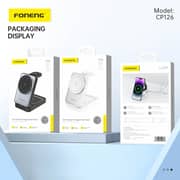 Foneng Wireless Charging Stand Black - CP126