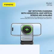 Foneng Wireless Charging Stand Black - CP126