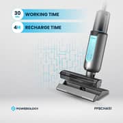Powerology Dual Design Cordless Vacuum and Mop Black - PPBCHA51