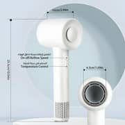 Gjarrah Leafless Hair Dryer 1600 Watts - FL-6001