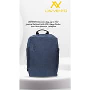 Lavvento Backpack With USB Charge Socket Dark Blue Laptop 15.6Inch - BG-40-0 + MO-66-L Wireless Mouse