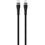 Green Lion USB-C To Lightning Cable 1m Black - GNBRUSCLGBK