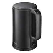 Tefal Thermo Protect Stainless Steel Double Layer Kettle, 1.5L, Auto OFF - Black - KO1408E0
