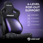 Anda Seat Kaiser 4 Fabric Gamng Chair XL Black - AD12YDDC-XLL-20-B-CF