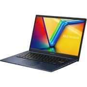 ASUS Vivobook 14 (2023) Laptop - 13th Gen / Intel Core i7-1355U / 14inch FHD / 512GB SSD / 12GB RAM / Shared IntelUHD Graphics / Windows 11 Home / English Keyboard / Quiet Blue / International Version - [X1404VA-I712512]