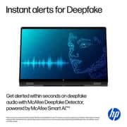 HP OmniBook X Flip 2-in-1 Convertible (2024) Laptop - 2nd Series / Intel Core Ultra 7-256V / 16inch 2K / 1TB SSD / 16GB RAM / 8GB Intel Arc 140V Graphics / Windows 11 Home / English Keyboard / Eclipse Grey / International Version - [16-AS0023DX]