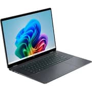 HP OmniBook X Flip 2-in-1 Convertible (2024) Laptop - 2nd Series / Intel Core Ultra 7-256V / 16inch 2K / 1TB SSD / 16GB RAM / 8GB Intel Arc 140V Graphics / Windows 11 Home / English Keyboard / Eclipse Grey / International Version - [16-AS0023DX]