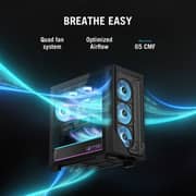 Asus ROG G700 Tower (2025) Desktop - 2nd Series / Intel Core Ultra 7 265F / 1TB SSD / 32GB RAM / 12GB NVIDIA GeForce RTX 5070 PRIME Graphics / Windows 11 Home / Black / Middle East Version - [G700TF-07265F350W]