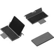 Pawa Tri-Fold Wireless Keyboard With Touchpad Grey - PW-PKW2T5F1