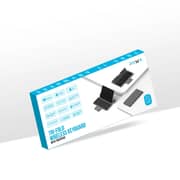 Pawa Tri-Fold Wireless Keyboard With Touchpad Grey - PW-PKW2T5F1