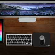 Pawa Dual Mode Wireless Keyboard & Mouse Set Grey/Black - PW-KWMW2T1