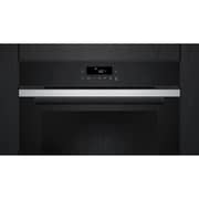 Siemens iQ300 Built-in Gas Oven 60cm Black Stainless Steel - HB272GES3M
