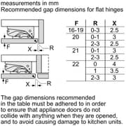 Bosch Series 4 Under Counter Refrigerator 134L Silver - KUR21VFE0M