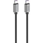 Heatz NylonFit Type C to Type C Cable 2m Black - ZC57