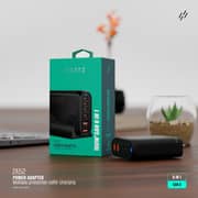 Heatz GaN Fast Power Charging Station Adapter - ZA52