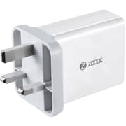 Zoook Charger 48W UK White - ZB-BOLT CHARGE DUO