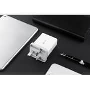 Zoook Charger 48W UK White - ZB-BOLT CHARGE DUO