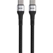 Zoook Durable C to C Cable 1.2m Black - MAG C65