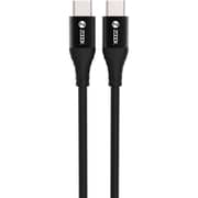 Zoook Durable C to C Cable 1.2m Black - PLUSH C 240