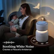 Levoit Sprout Air Purifier with HEPA Filter, White Noise, Night Light & Smart Wi-Fi – LAP-B851S-WUK