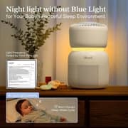 Levoit Sprout Air Purifier with HEPA Filter, White Noise, Night Light & Smart Wi-Fi – LAP-B851S-WUK