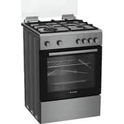 Ariston 4 Burner Gas Cooker 60cm Inox - ARR6GGG23125XME
