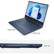 HP Victus Gaming (2023) Laptop - 13th Gen / Intel Core i5-13420H / 15.6inch FHD / 512GB SSD / 16GB RAM / 6GB NVIDIA GeForce RTX 3050 Graphics / Windows 11 Home / English Keyboard / Black/Blue / International Version - [15-FA2013DX]