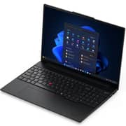 Lenovo ThinkPad E16 Gen 3 (2025) Laptop - 2nd Series / Intel Core Ultra 7-255H / 16inch WUXGA / 1TB SSD / 32GB RAM / Shared Intel Arc 140T Graphics / Windows 11 Pro / English & Arabic Keyboard / Black / Middle East Version - [21SR0017GR]