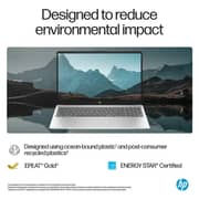 HP (2023) Laptop - 13th Gen / Intel Core i3-1315U / 15.6inch HD / 256GB SSD / 8GB RAM / Shared Intel UHD Graphics / Windows 11 Home / English Keyboard / Natural Silver / International Version - [15-FD0123DX]
