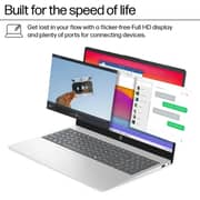 HP (2023) Laptop - 13th Gen / Intel Core i3-1315U / 15.6inch HD / 512GB SSD / 8GB RAM / Shared Intel UHD Graphics / Windows 11 Home / English Keyboard / Natural Silver / International Version - [15-FD0123DX]