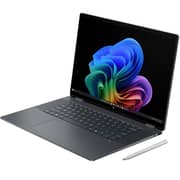 HP OmniBook X Flip Next Gen AI 16 2-in-1 Convertible (2024) Laptop - 2nd Series / Intel Core Ultra 7-256V / 16inch 3K / 512GB SSD / 16GB RAM / 8GB Intel Arc 140V / Windows 11 Home / English Keyboard / Eclipse Grey / International Version - [16-AS0047NR]