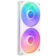 Nzxt RGB Core Single Frame CPU Cooler White - F240