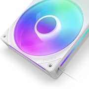 Nzxt RGB Core Single Frame CPU Cooler White - F240