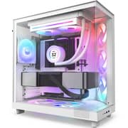 Nzxt RGB Core Single Frame CPU Cooler White - F240