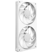 Nzxt RGB Core Single Frame CPU Cooler White - F240