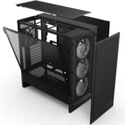 Nzxt Flow RGB Compact Airflow Case Black - H5