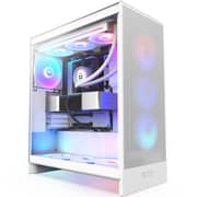 Nzxt Flow RGB ATX Mid Tower Case White - H7