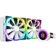 Nzxt RGB Liquid Cooler 280mm White - KRAKEN Z SERIES Z63